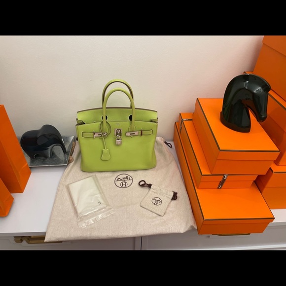 SOLD❗️Hermès Birkin 30 Epsom Kiwi - Picture 4 of 16